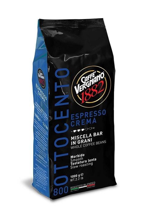 Caffe Vergnano Crema '800 Beans - 2.2 lbs