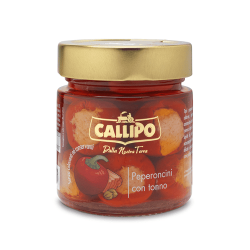 Callipo Hot Chili Peppers with Tuna, 7.9 oz Fruits & Veggies Callipo 