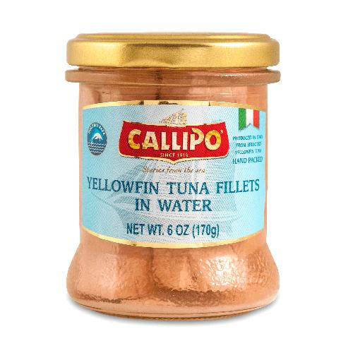 Callipo Oro Tuna Light in Water, 6 oz Seafood Callipo