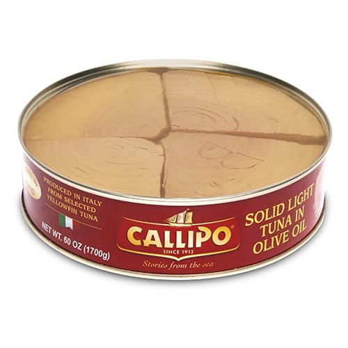 Canned Tuna in Olive Oil Callipo 3.85 Pound - Indulge the Best Italian  Yellow-fin Canned Tunna