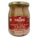 Callipo Yellowfin Tuna Fillets in Olive Oil, 19.4 oz Seafood Callipo