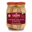 Callipo Yellowfin Tuna Fillets in Olive Oil, 19.4 oz Seafood Callipo