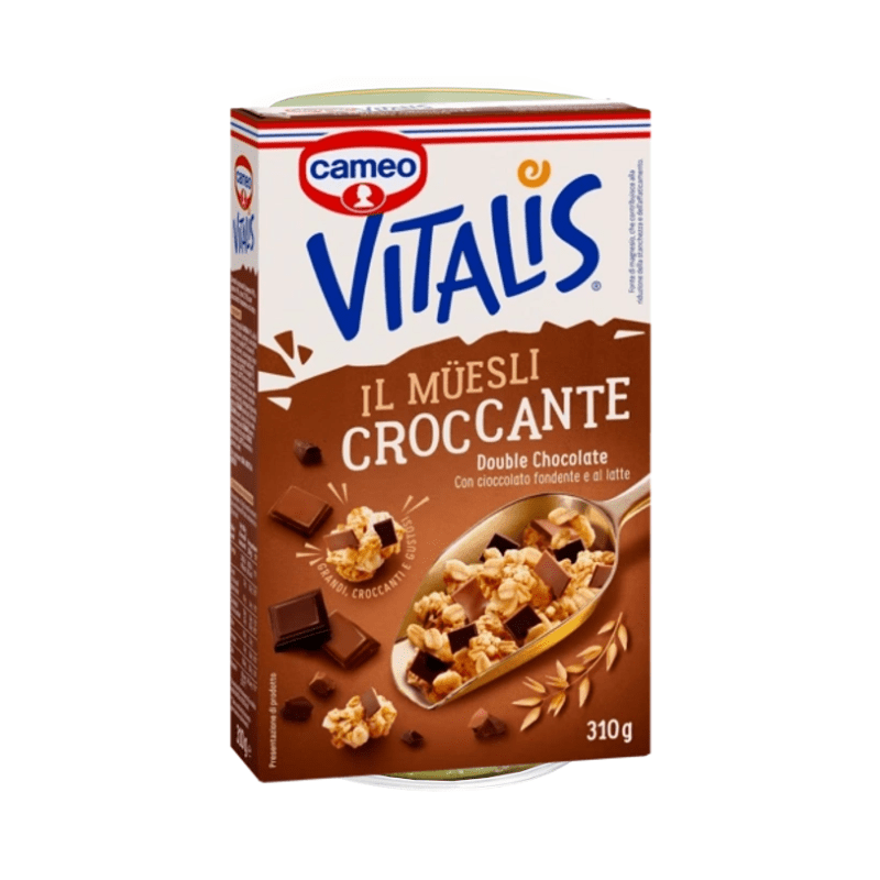 Cameo Vitalis Double Chocolate Muesli Croccante, 10.9 oz