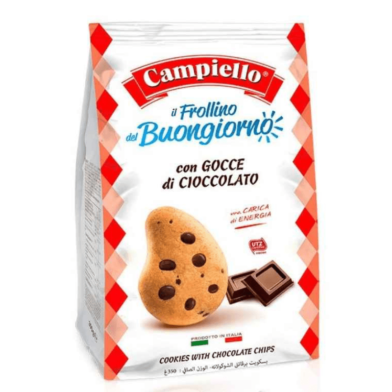 Campiello Frollino Breakfast Cookies with Chocolate Chips, 12 oz Sweets & Snacks Campiello 