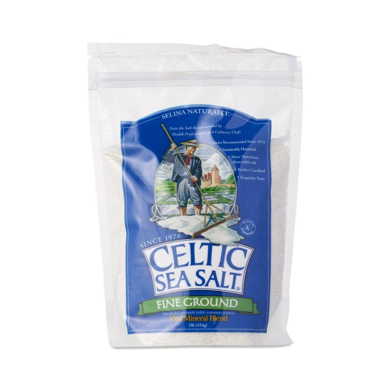 Celtic Sea Salt Fine Ground Vital Mineral Blend, 1 lb