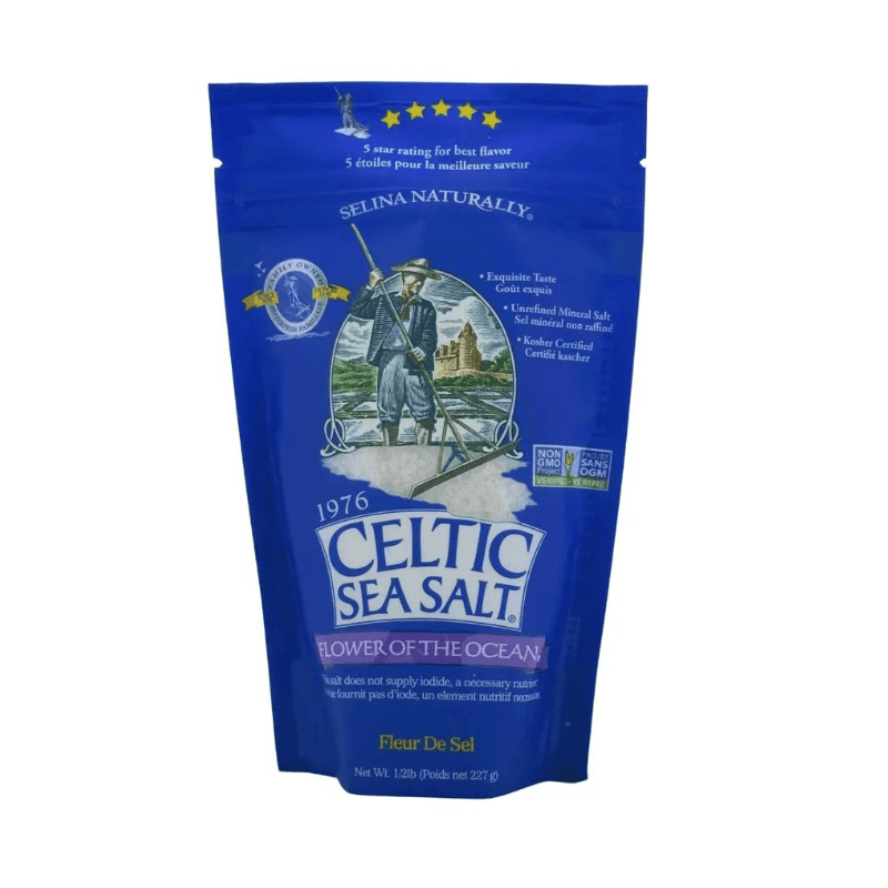 Celtic Sea Salt Flower of the Ocean, 8 oz Bag Supermarket Italy