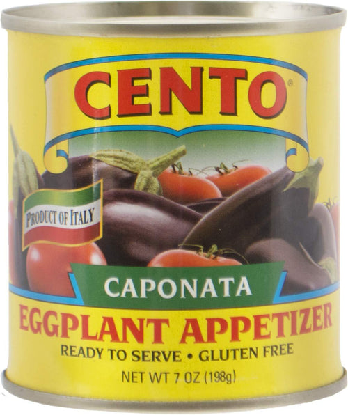 Cento Caponata Eggplant Appetizer, 7 oz Sauces & Condiments Cento
