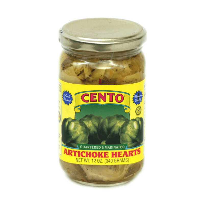 [Best Before 03/31/25] Cento Marinated Artichoke Hearts, 12 oz