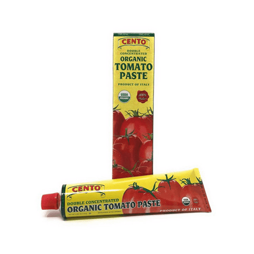 Cento Organic Double Concentrated Tomato Paste Tube, 4.56 oz Sauces & Condiments Cento 