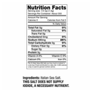 Cento Trapani Fine Sicilian Sea Salt, 17.6 oz Pantry Cento
