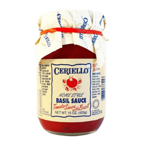 Ceriello Tomato Basil Sauce, 15 oz Sauces & Condiments Ceriello 