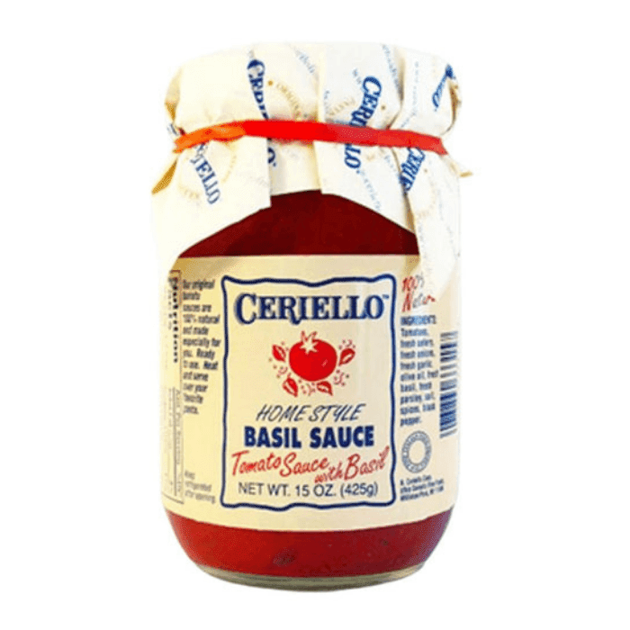 Ceriello Tomato Basil Sauce, 15 oz Sauces & Condiments Ceriello 