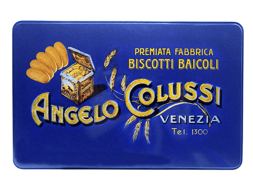 Colussi Baicoli Burro (Butter Biscuit) Tin, 14 oz Sweets & Snacks Colussi 
