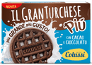 Colussi Il Gran Turchese Shortbread Biscuits with Chocolate, 300g Sweets & Snacks Colussi