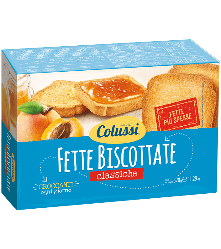 ColussiFette Biscottate, Classic Toast, 320g Sweets & Snacks Colussi 