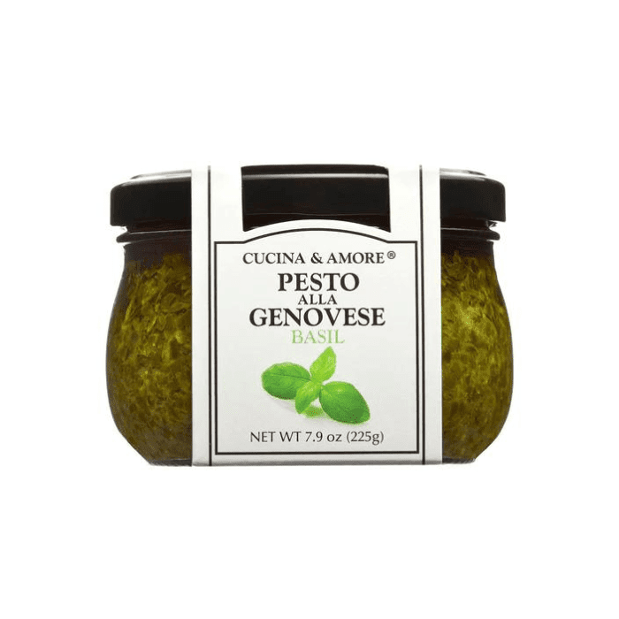 Cucina & Amore Basil Genovese Pesto Sauce, 7.9 oz Sauces & Condiments Cucina & Amore 