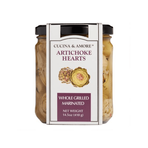 Cucina & Amore Whole Grilled Marinated Artichoke Hearts, 14.5 oz Fruits & Veggies Cucina & Amore