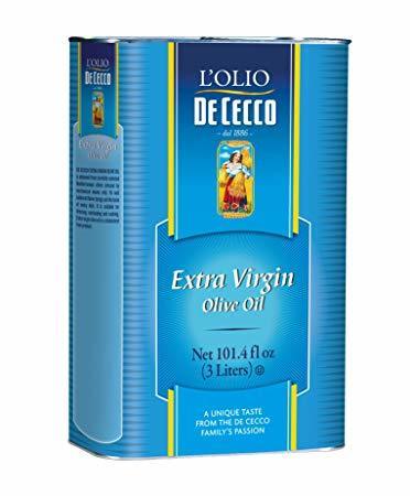 De Cecco 3L Extra Virgin Olive Oil, 101 oz