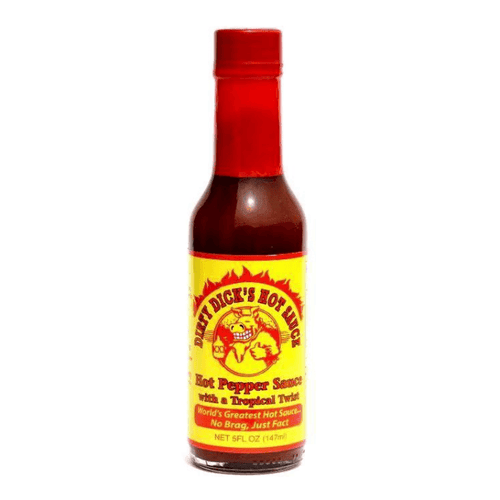 Dirty Dick's Hot Pepper Sauce with Tropical Twist, 5 oz Sauces & Condiments Dirty Dick's