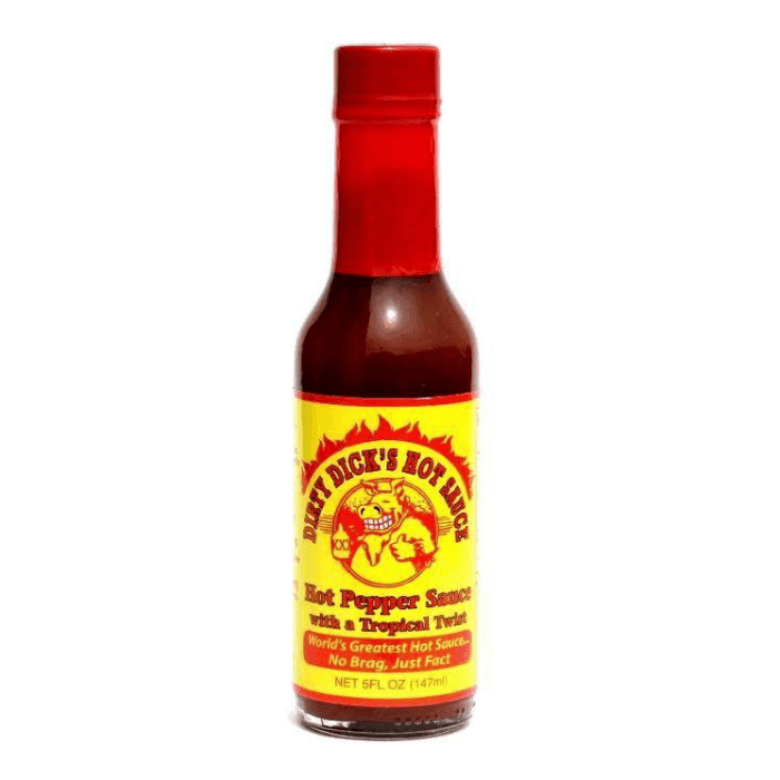 Dirty Dick's Hot Pepper Sauce with Tropical Twist, 5 oz Sauces & Condiments Dirty Dick's