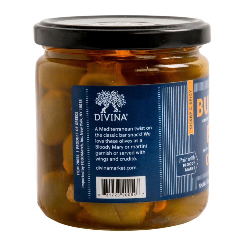 Divina Buffalo Blue Olives, 13 oz Olives & Capers Divina 
