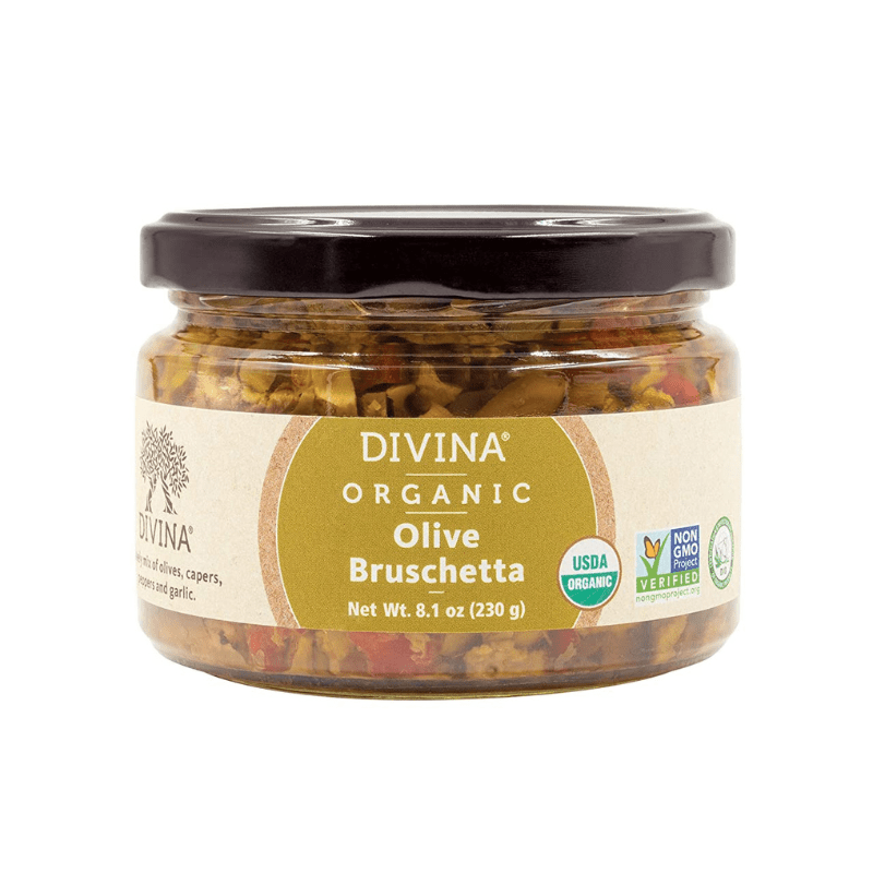 Divina Organic Olive Bruschetta in Jar, 8.1 oz Supermarket Italy