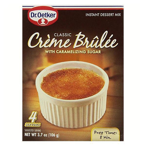 Dr. Oetker Creme Brulee, 3.7 oz Sweets & Snacks Dr. Oetker 