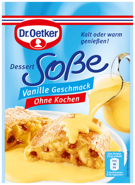 Dr. Oetker Instant Vanilla Dessert Sauce, 39 grams