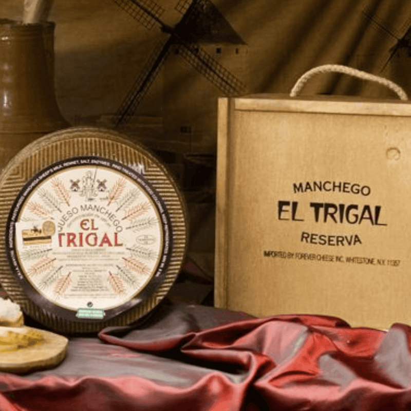 El Trigal Manchego Reserva Gift Box, 6 Lbs Cheese Mitica 