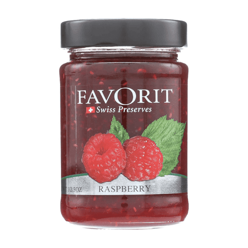 Favorit Raspberry Fruit Spread, 12.3 oz Pantry Favorit 