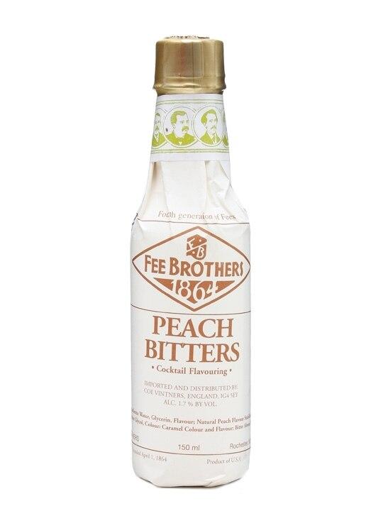 Fee Brothers Peach Bitters, 5 oz Italy Supermarket 