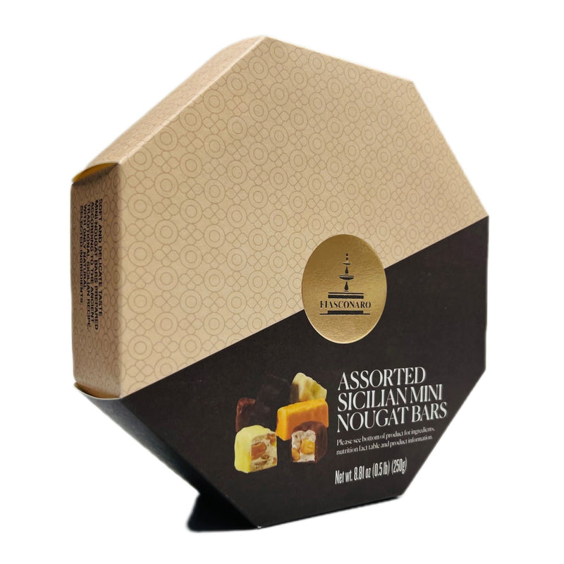 Fiasconaro Torroncini Siciliani Assortiti Box, 8.8 oz (250 g)
