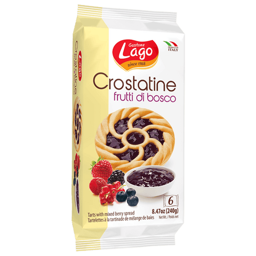 Gastone Lago Wild Berries Crostatine. 8.47 oz Sweets & Snacks Gastone Lago