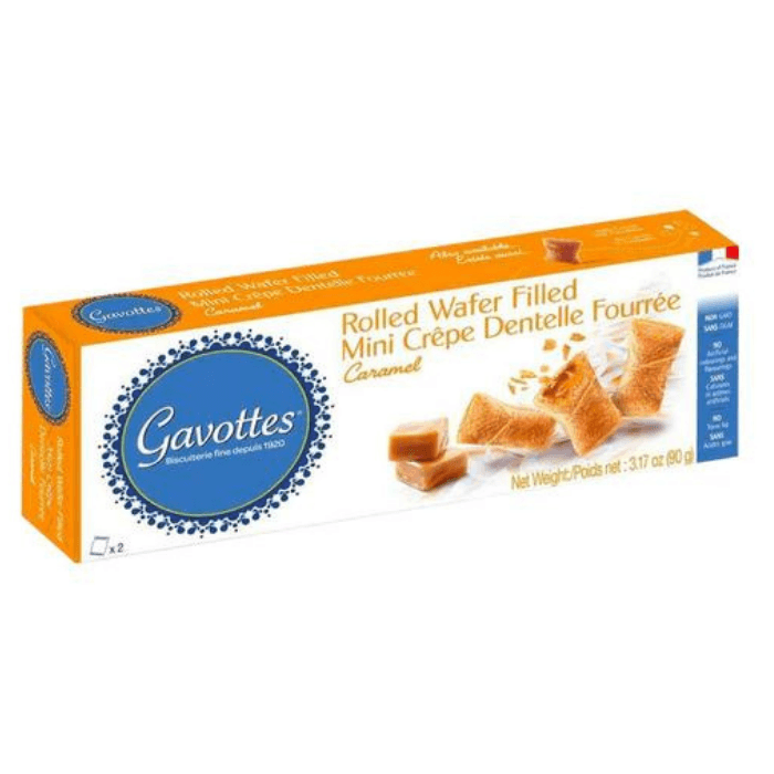 Gavottes Wafer Bites with Caramel, 3.2 oz Supermarket Italy