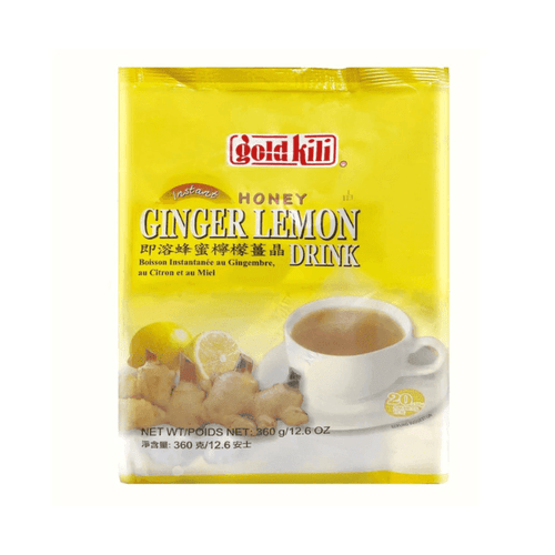 Gold Kili Instant Ginger Lemon Tea, 12.6 oz Coffee & Beverages Gold Kili 