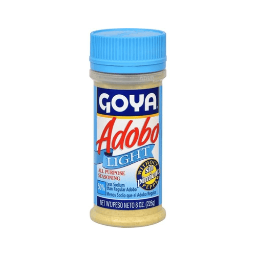 Goya Adobo All Purpose Seasoning Light without Pepper, 8 oz Pantry Goya