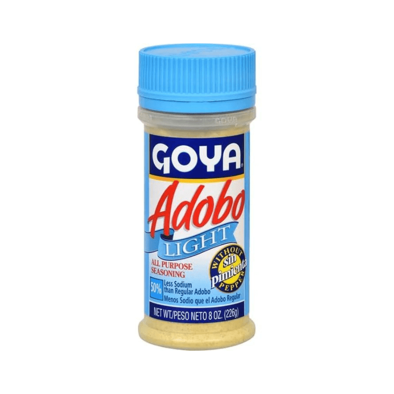 Goya Adobo All Purpose Seasoning Light without Pepper, 8 oz Pantry Goya