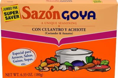 Goya Jumbo Sazon Cilantro Seasoning, 6.33 oz Pantry Goya