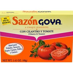 Goya Sazon Cilantro and Tomato Seasoning, 1.41 oz Pantry Goya