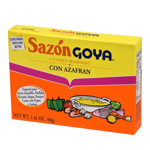 Goya Sazon with Safron Seasoning, 1.41 oz Pantry Goya