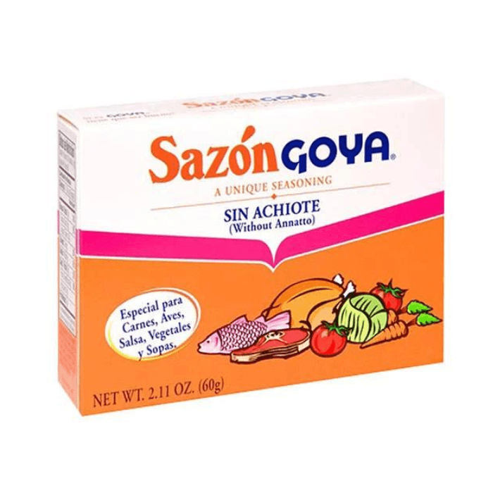 Goya Sazon without Annatto Seasoning, 2.11 oz Pantry Goya
