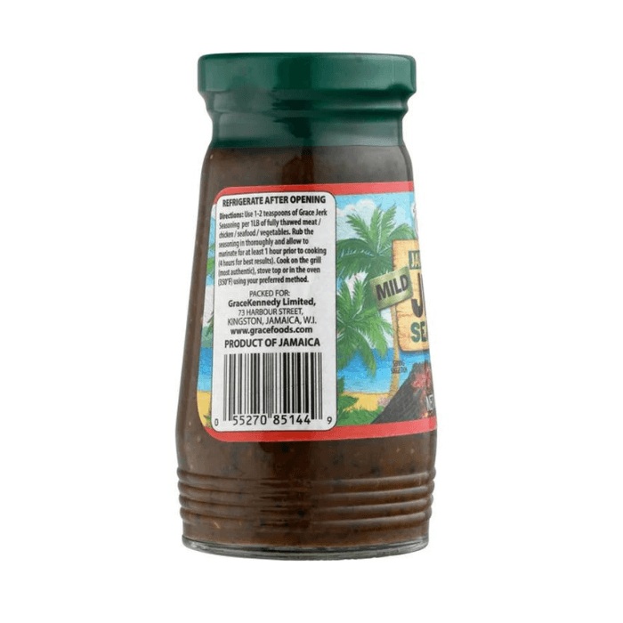 Grace Jamaican Mild Jerk Seasoning, 10 oz Sauces & Condiments Grace 