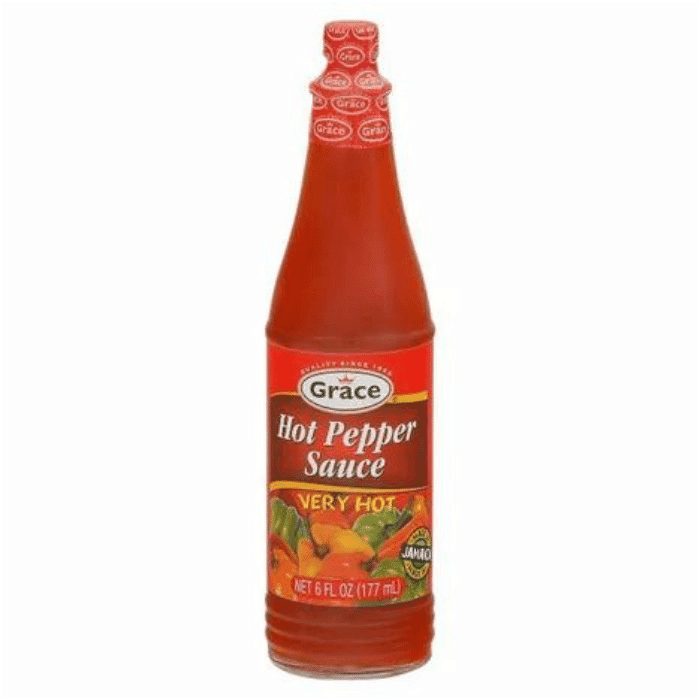 Grace Very Hot Pepper Sauce, 6 oz Sauces & Condiments Grace 