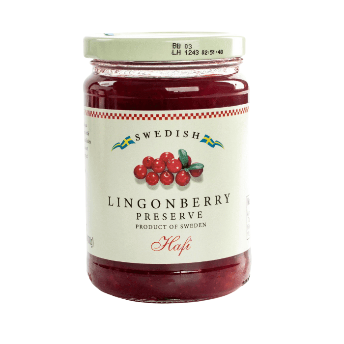 Hafi Lingonberry Jam, 14 oz Supermarket Italy