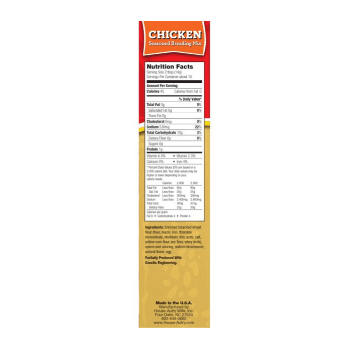 House Autry Chicken Breading Mix, 8 oz Pantry House Autry 