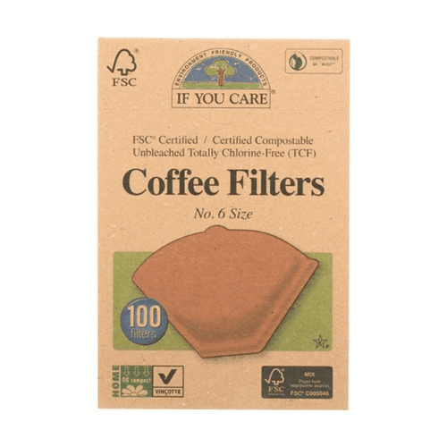 If You Care Coffee Filters #6 - 100 Count Coffee & Beverages If You Care 