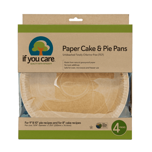 If You Care Pie & Cake Pans, 4 Count Home & Kitchen If You Care