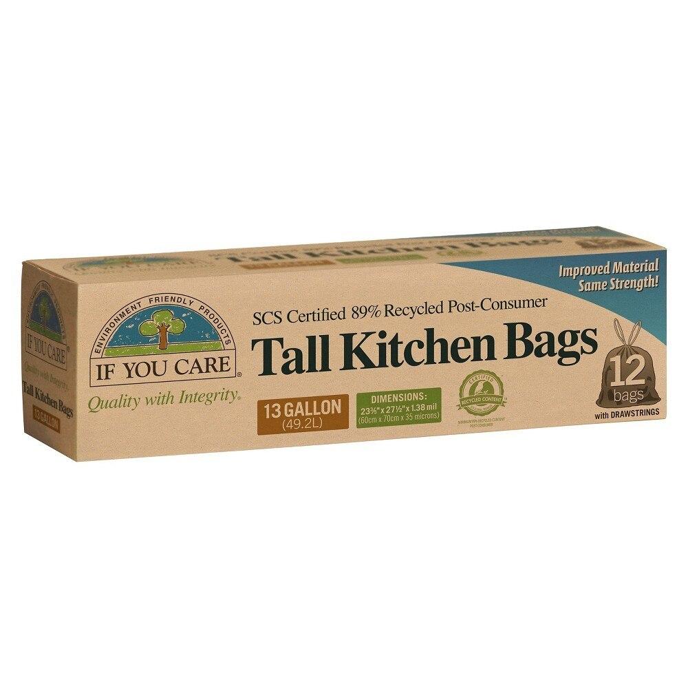 If You Care Tall Kitchen Bags 1 pack(12 bags per pack)