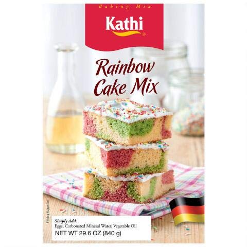 Kathi Rainbow Cake Mix, 29.6 oz Sweets & Snacks Kathi 