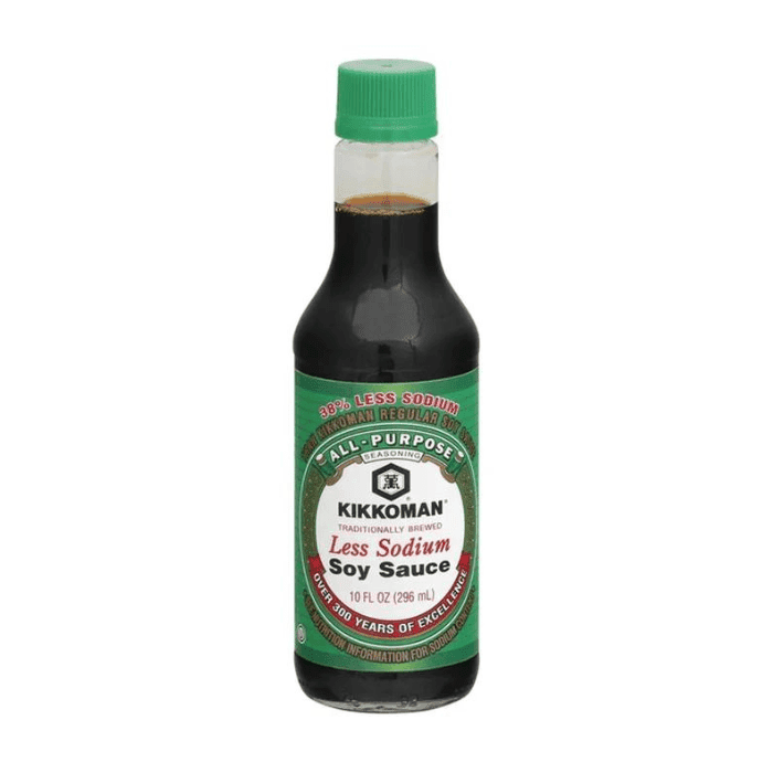 Kikkoman Less Sodium Soy Sauce, 10 oz Sauces & Condiments Kikkoman